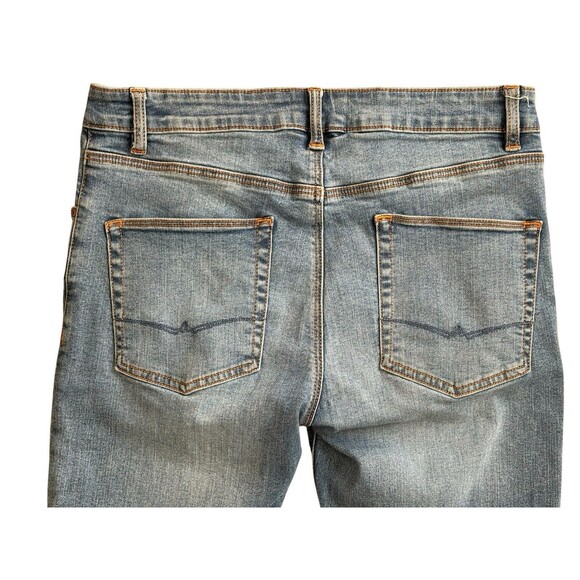 Asos Design Jeans Women's 30" Medium Wash Slim Straight 25" Inseam  High Rise - Picture 12 of 12